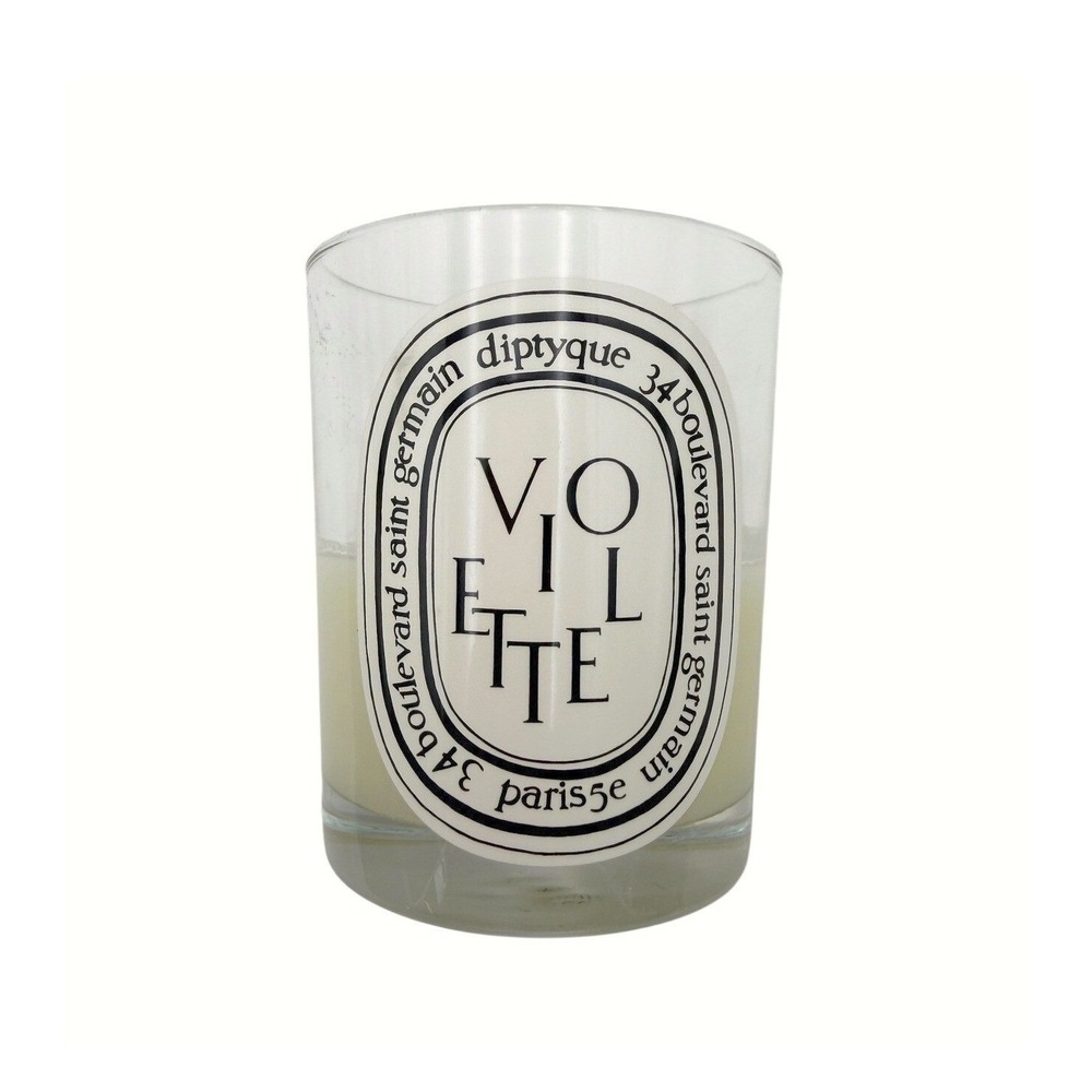Diptyque Violette‎ Scented Candle 6.5 oz / 190g Luxury French Candle ~50% Left
